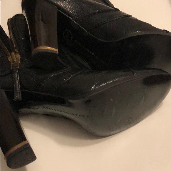 NWOTBlack vegan leather boots - Picture 5 of 5